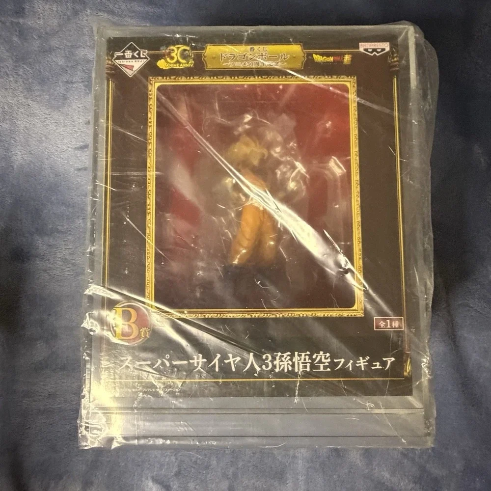 Dragon Ball 30Th Anniversary B Prize Ichibankuji Super Saiyan 3 Son Goku In Case